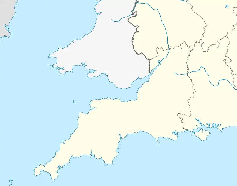2020–21 Southern Football League is located in Southwest England