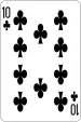 10 of clubs