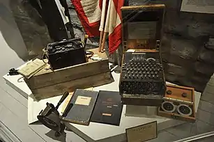 Enigma machine, German cipher machine