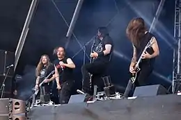 Entombed A.D. performing at the Rockharz Open Air 2016 in Germany