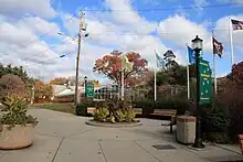 Entrance to the Beardsley Zoo