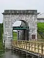 Entrance of Fort Lennox built on Isle-aux-Noix on the Richelieu river.