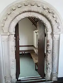 Entrance to Mother Julian's cell