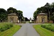 Gateway to the grounds