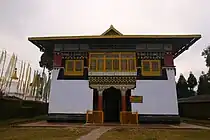 Entrance to Sanga-Choeling Monastery