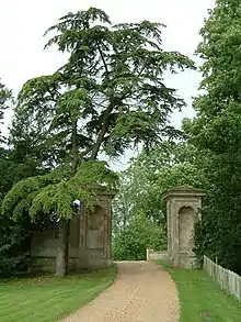 Gatepiers at North East Corner of Abbey Precinct