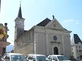 The church of Entre-deux-Guiers