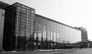 Main entry to Poznań International Fair