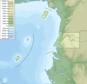 San Carlos is located in Equatorial Guinea