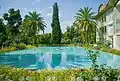 Ornamental pool of the Eram Garden