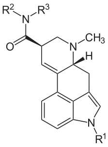 Substituted ergine (structural formula)