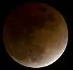 Eclipse observed from Wellesley, Massachusetts, at 3:52 UTC