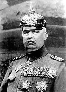 General Erich Ludendorff wearing the 1914 Grand Cross.