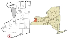 Location in Erie County, New York.