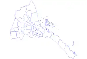 Districts of Eritrea