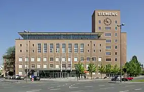 Siemens office building in Erlangen