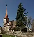 The church St. Maria Magdalena is located in the centre of the district.