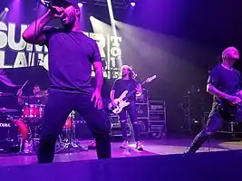 Erra performing in 2018