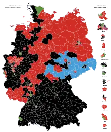 Constituency results, 2021