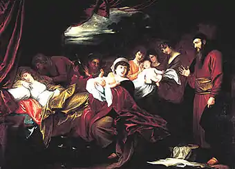 Benjamin West, Esau and Jacob Presented to Isaac