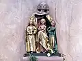 Statue of Saint Sophia and her daughters (ca. 1470)