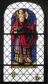 St. Trophimus of Arles, stained-glass window.
