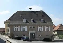 The town hall in Eschentzwiller