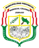 Coat of arms of Mariscal Cáceres
