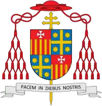 Carlos Oviedo Cavada's coat of arms