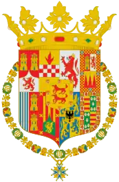 Coat of Arms as Marquess of Alcañices (1866-1909)