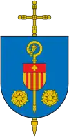 Coat of arms of the Diocese of Jericó
