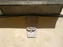 Coat of arms on Ca Martí, a national monument