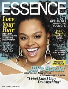 Musician Jill Scott appears on the cover of the May 2010 issue of Essence