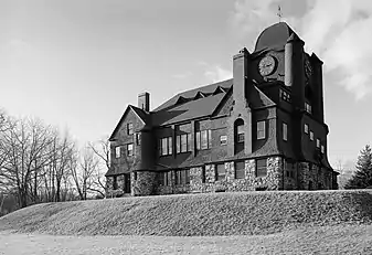 Essex Town Hall and TOHP Burnham Library, Essex, Massachusetts (1893–94), Frank W. Weston, architect