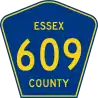  County Route 609 route marker