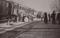 Almendricos station in 1891