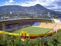 San Salvador Volcano from Cuscatlán Stadium