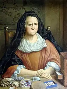 Portrait of Esther Barbara von Sandrart