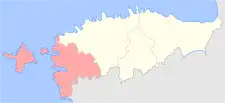 Location in the Governorate of Estonia