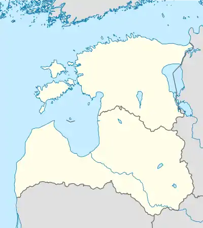 Meistriliiga (ice hockey) is located in Estonia and Latvia