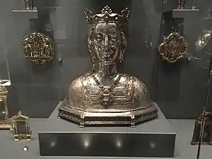 A bust-reliquary, first half of the 17th century