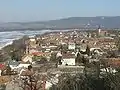 Szentgyörgymező as seen from Esztergom castle