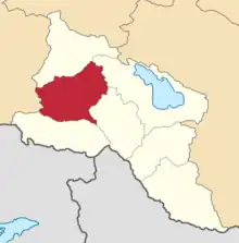 Location in the Erivan Governorate