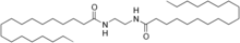 Skelatal formula of ethylene bis stearamide