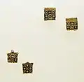 Etruria, goldsmiths from the archaic period, 6th century BC, box earrings 01