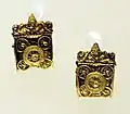 Etruria, goldsmiths from the archaic period, 6th century BC, box earrings 03