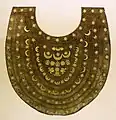 Etruria, goldsmiths of the classical and late classical period, 4th-2nd century BC, breastplate with star and crescent-shaped bracts rebuilt by the castellans (surroundings of Bolsena)