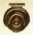 Etruria, goldsmiths from the orientalizing period, 7th century BC, bulla pendant