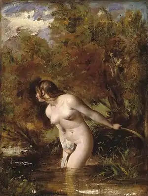 The Bather (1846), by William Etty, Tate Britain, London.