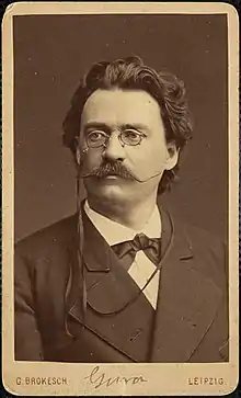 Photograph of Eugen Gura, [ca. 1859–1870]. Carte de Visite Collection, Boston Public Library.